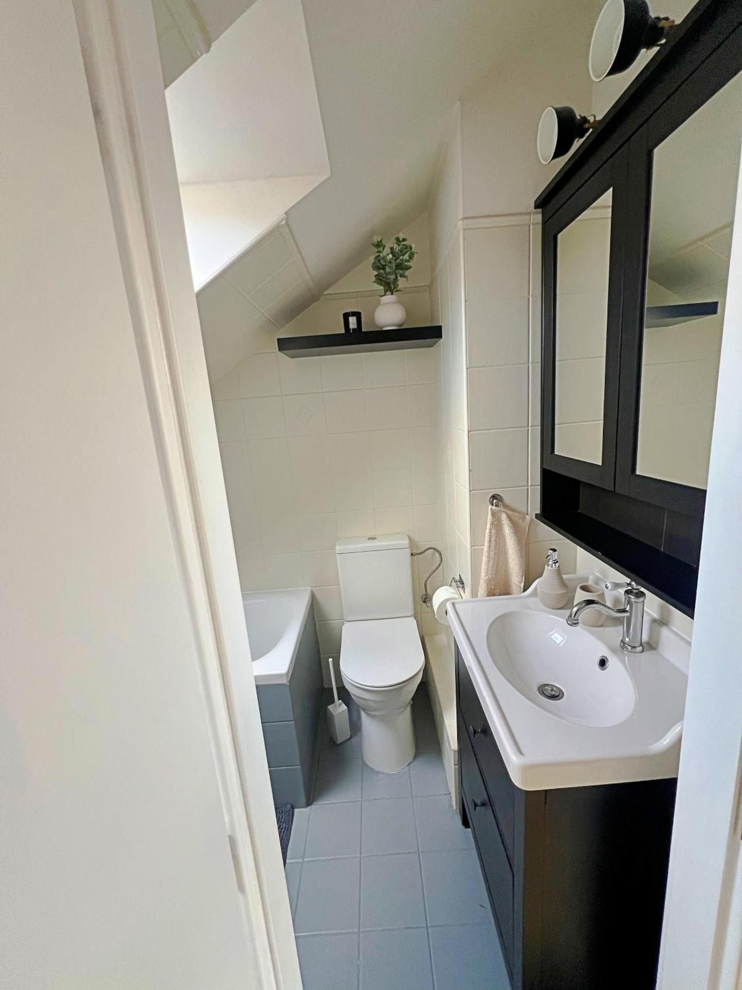 Mezonetovy Apartman V Centru Prague Luaran gambar